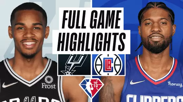 SPURS at CLIPPERS | FULL GAME HIGHLIGHTS | December 20, 2021