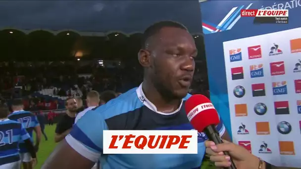 Joseph «On est frustrés» - Rugby - Tests internationaux - Barbarians-Tonga