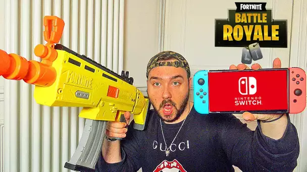 CHALLENGE FORTNITE BATTLE ROYALE FAIRE TOP 1 SUR SWITCH !