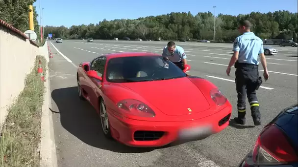 Tension sur l'autoroute des vacances - Reportage choc