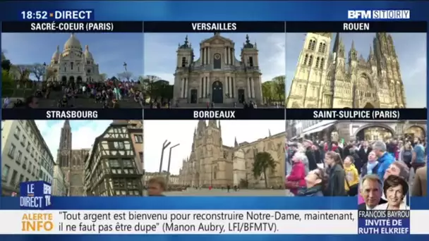 Les cloches des cathédrales de France sonnent en hommage à Notre-Dame