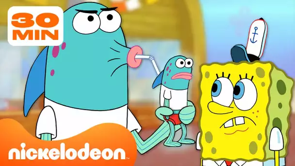 Bob l'Éponge | Les meilleurs moments de Harold dans Bob l'Éponge ! 🐟 | Nickelodeon France