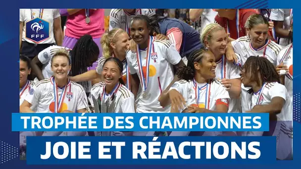 OL-PSG, 2-0. Joie et réactions lyonnaises après la victoire au Trophée des Championnes I FFF 2023