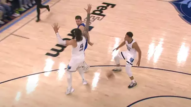 Luka Threads The Needle With A Sick Behind The Back Pass!