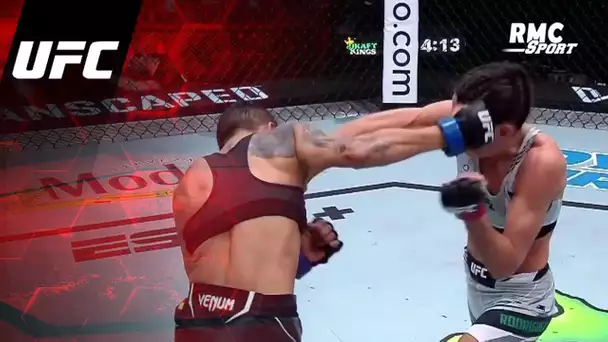 UFC : Lemos se déchaîne sur Rodriguez pour s'imposer par TKO