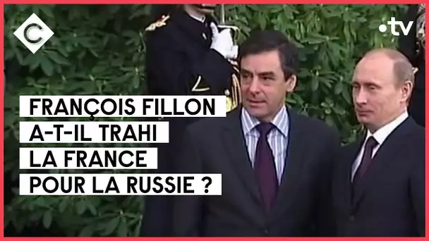 Accusé de proximité avec la Russie, François Fillon s’explique - C à Vous - 23/02/2022