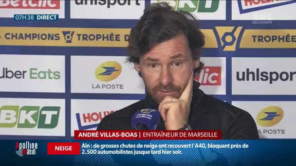 André Villas-Boas considère que l’OM n’est plus champion de France à cause de l’argent