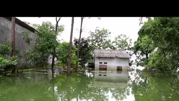 Les images de la Birmanie et de ses voisins inondés par une mousson particulièrement intense