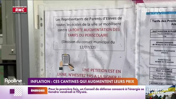 Inflation : le prix de la cantine va augmenter de 60% dans certaines communes du Val-de-Marne