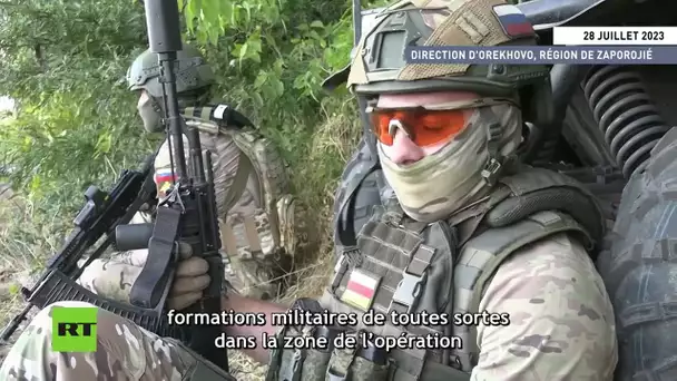 Opération militaire spéciale  des militaires du bataillon «Alania » racontent leur travail au combat