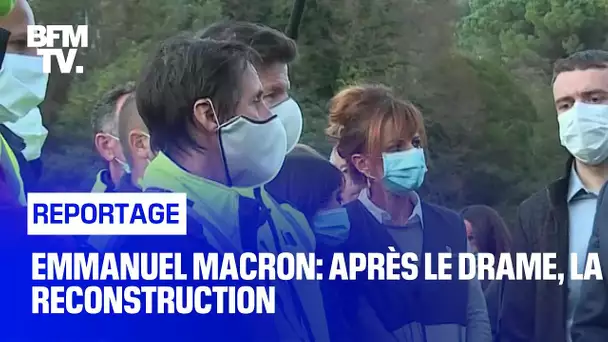 Emmanuel Macron: après le drame, la reconstruction