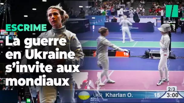 Escrime : l’Ukrainienne Olga Kharlan refuse de saluer la Russe Anna Smirnova et finie disqualifiée