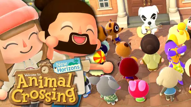 DÉJÀ LA FIN DU JEU ? (CONCERT KEKE) | ANIMAL CROSSING NEW HORIZONS EPISODE 18 CO-OP