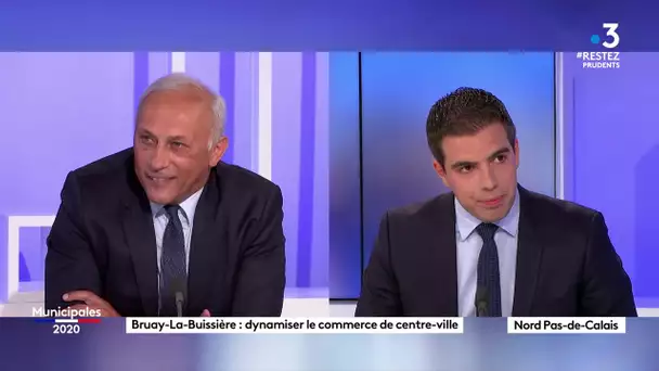 Municipales à Bruay-la-Buissière : regardez le débat entre Ludovic Pajot et Bernard Cailliau