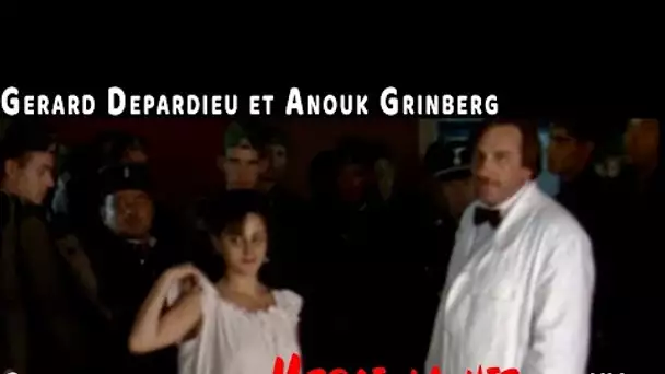 Gérard DEPARDIEU & Anouk GRINBERG: sur le tournage de "Merci la vie" XV