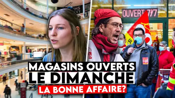 Magasins ouverts le dimanche, la bonne affaire ou pas ?