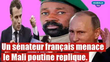 Mali: poutine réplique suite à la menace d'un sénateur Français.