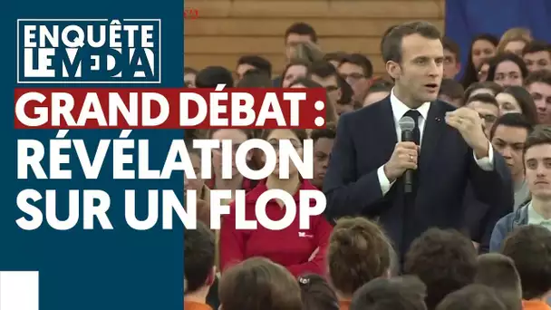 GRAND DEBAT : RÉVÉLATIONS SUR UN FLOP
