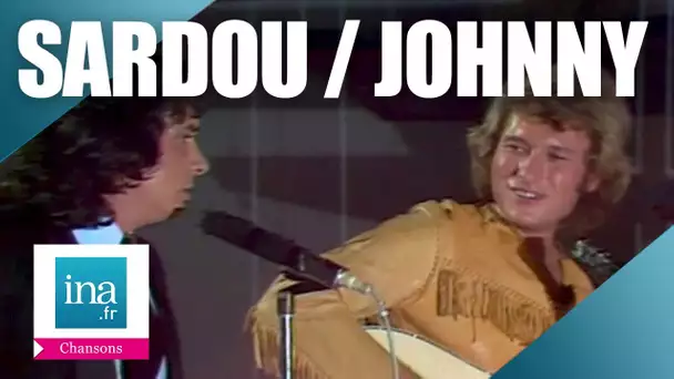 Johnny Hallyday et Michel Sardou " La musique que j'aime " | Archive INA