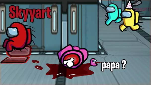 🔪 251 IQ puis 20 IQ ! Ce Vent Kill Magnifique sauve mon Mate puis j'suis débile !! (Among Us Fr)