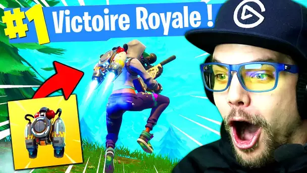 TOP 1 avec le JETPACK sur FORTNITE: Battle Royale !!