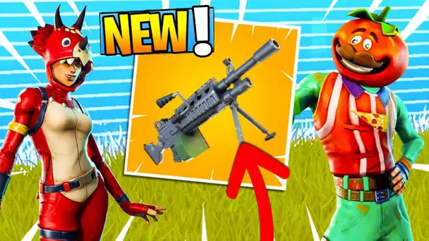 NOUVELLE ARME 'MITRAILLEUSE LÉGÈRE' sur Fortnite: Battle Royale