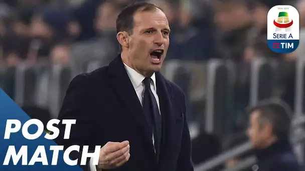 Juventus 1-0 Roma | Allegri Post-Match Press Conference | Serie A