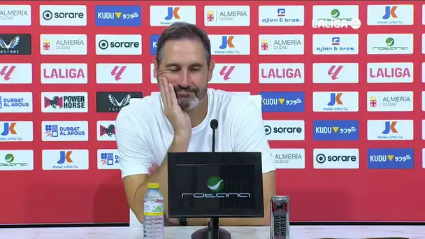 Rueda de prensa UD Almería vs Rayo Vallecano