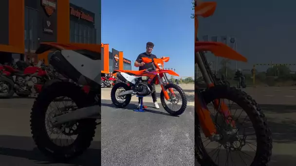 Ma nouvelle MOTO !! 😍 KTM 500 EXC-F 2024 ! 🔥 Je vous la présente ! #moto #ktm