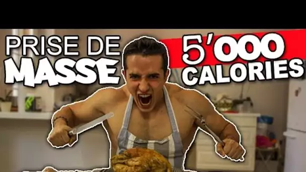DEFI REPAS PRISE DE MASSE ! (5000 calories)