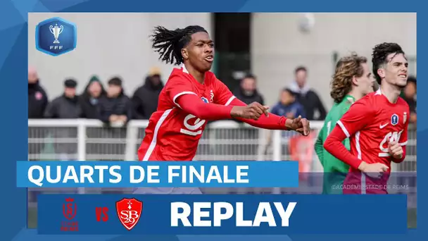 Quarts de finale I Stade de Reims - Stade Brestois en direct (14h55) I Coupe Gambardella-CA 23-24