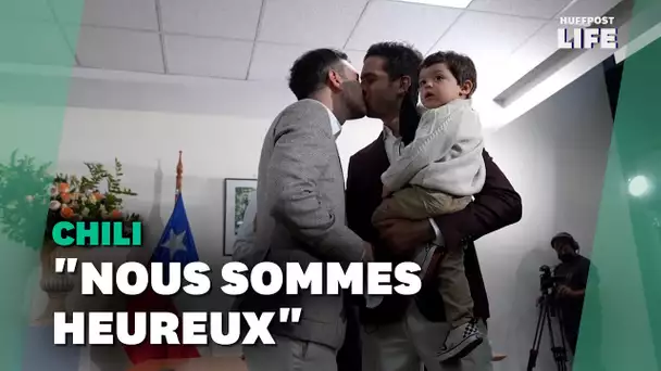 Le mariage pour tous adopté au Chili, ce couple gay est le premier à s'unir