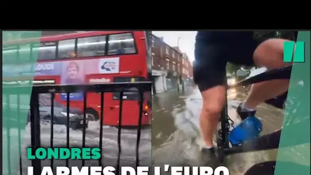 Londres inondée après des pluies torrentielles