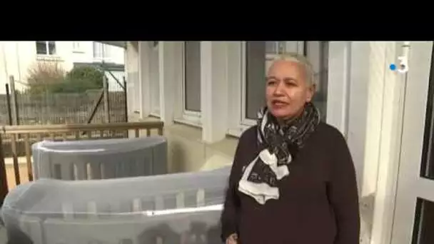 La sieste en extérieur pour les enfants de la crèche Jean de la Fontaine