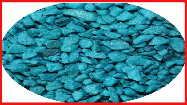 Spectrastone Special Turquoise Aquarium Gravel for Freshwater Aquariums, 5-Pound Bag