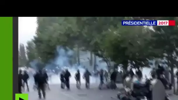«Macron dégage» : échauffourée entre manifestants «anticapitalistes» et la police à Nantes
