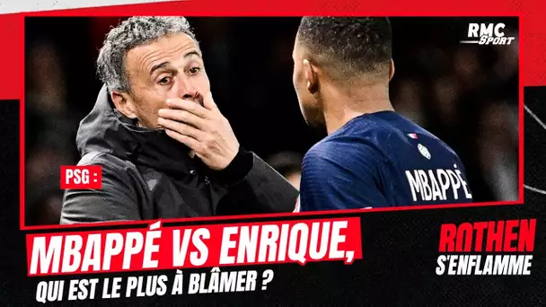 PSG : Mbappé vs Luis Enrique, qui est le plus à blâmer ?