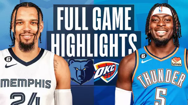 GRIZZLIES at THUNDER | NBA FULL GAME HIGHLIGHTS | December 17, 2022