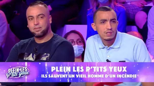 Karim et Kamel reviennent sur le jour où ils ont sauvé un vieil homme d'un incendie !