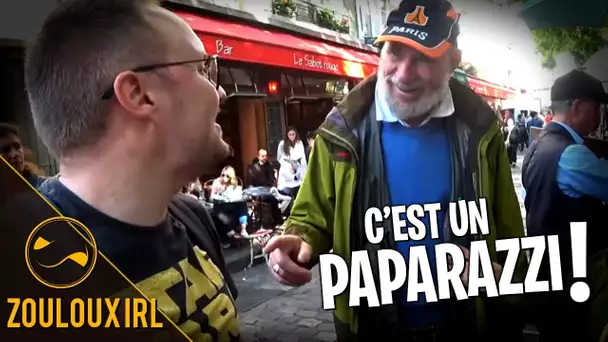 "C'est un Paparazzi !" - Zouloux IRL visite Sacré-Cœur et la Place du Tertre