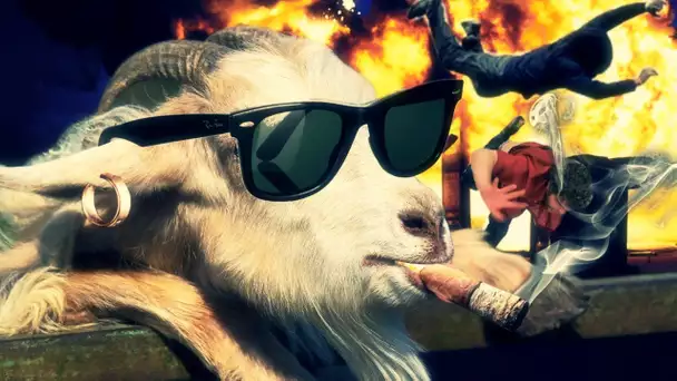 ÊTRE UNE CHÈVRE, ÊTRE UN GANGSTER ! - Goat Simulator