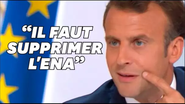 "Rumeur” ? Macron pourtant confirme la suppression l’ENA