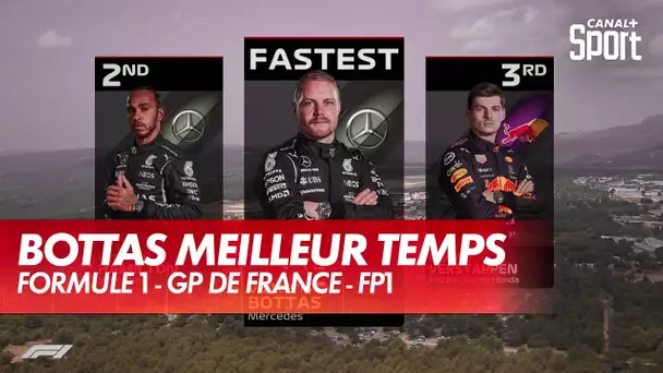 Bottas meilleur temps des essais libres 1 - Grand Prix de France