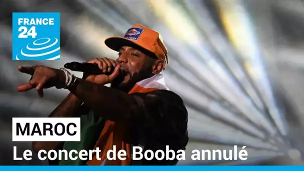 Le Maroc annule un concert de Booba, accusé de sexisme • FRANCE 24