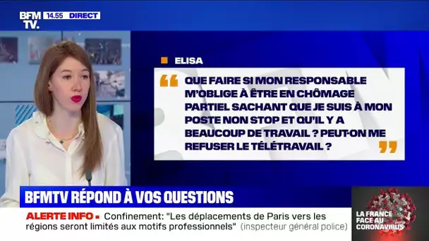 Mon responsable m'oblige à être en chômage partiel, en a-t-il le droit ?