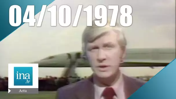 20h Antenne 2 du 4 octobre 1978 - Giscard à Brasilia | Archive INA
