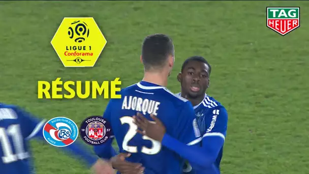 RC Strasbourg Alsace - Toulouse FC ( 4-2 ) - Résumé - (RCSA - TFC) / 2019-20