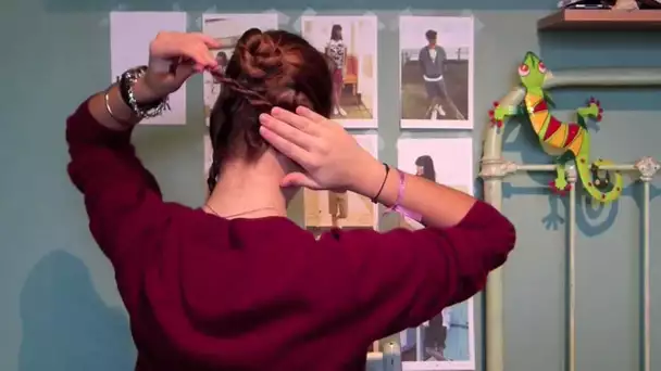 [ Tutoriel Coiffure n°8 ] : Chignon torsadé pour les fêtes !