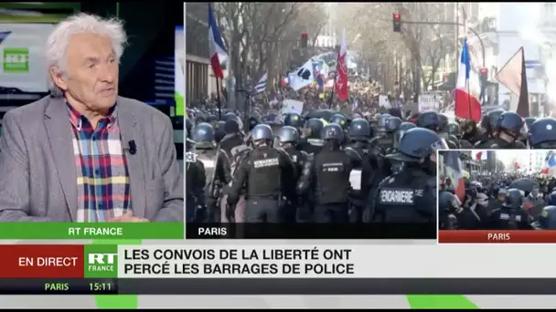 Convois de la liberté dans Paris : «Rien n’empêche l’expression de la colère», note Michel Fize