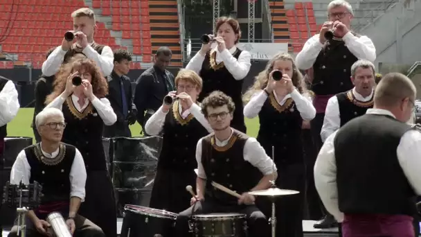 Festival Interceltique de Lorient 2023. La prestation du Bagad Beuzec-Ar-C’hab